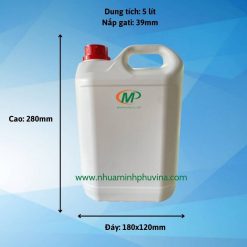 Can nhựa HDPE 5 lít MP-CA053