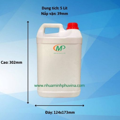 Can nhựa HDPE 5 lít MP-CA054