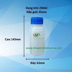 Chai nhựa HDPE 250ml MP-N01